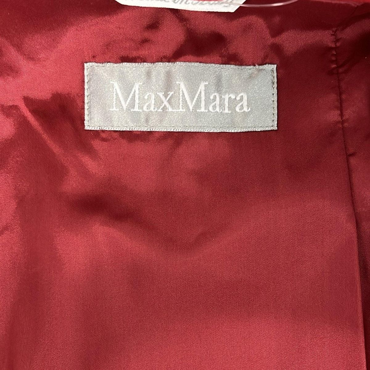 Max Mara(マックスマーラ) コート サイズ42 M レディース - レッド