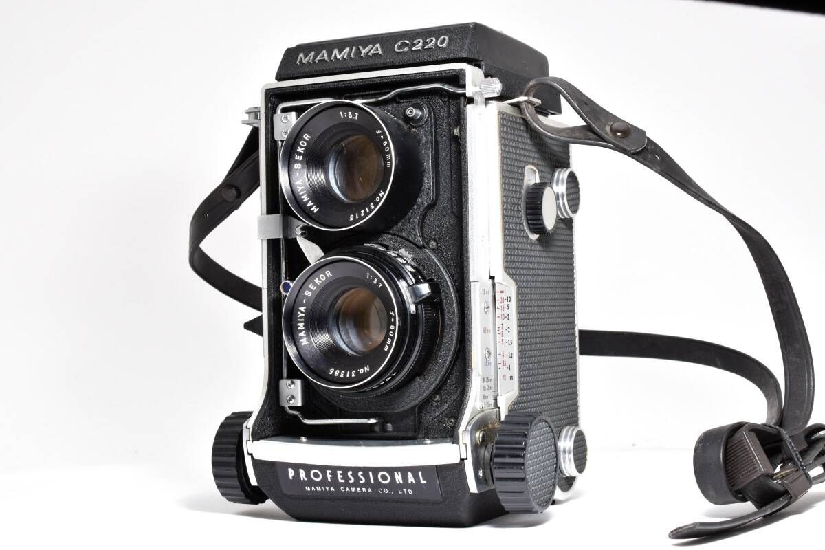 マミヤ MAMIYA C220 Professional ブルードット ♯1327