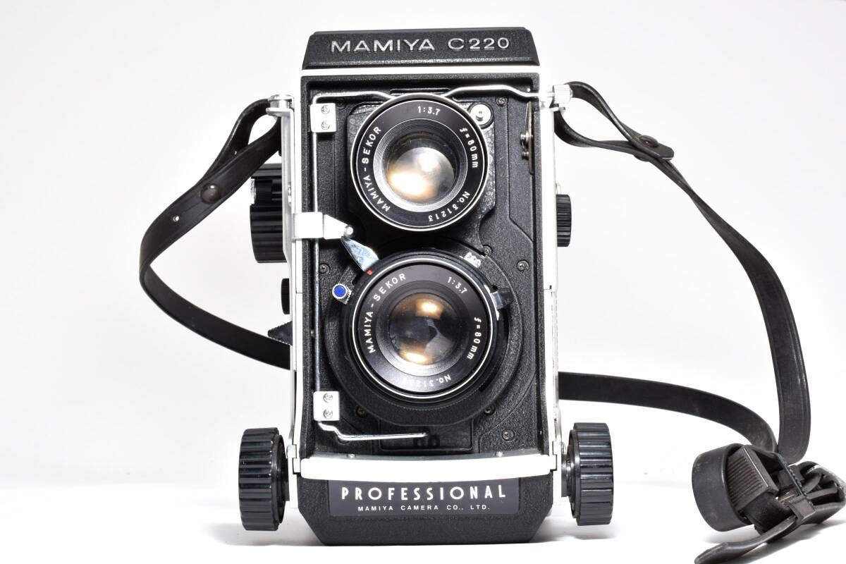 マミヤ MAMIYA C220 Professional ブルードット ♯1327