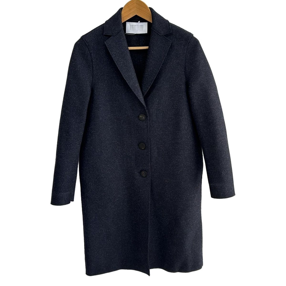 HARRIS WHARF LONDON ハリスワーフロンドン コート レディース - ダークネイビー 長袖 秋 冬