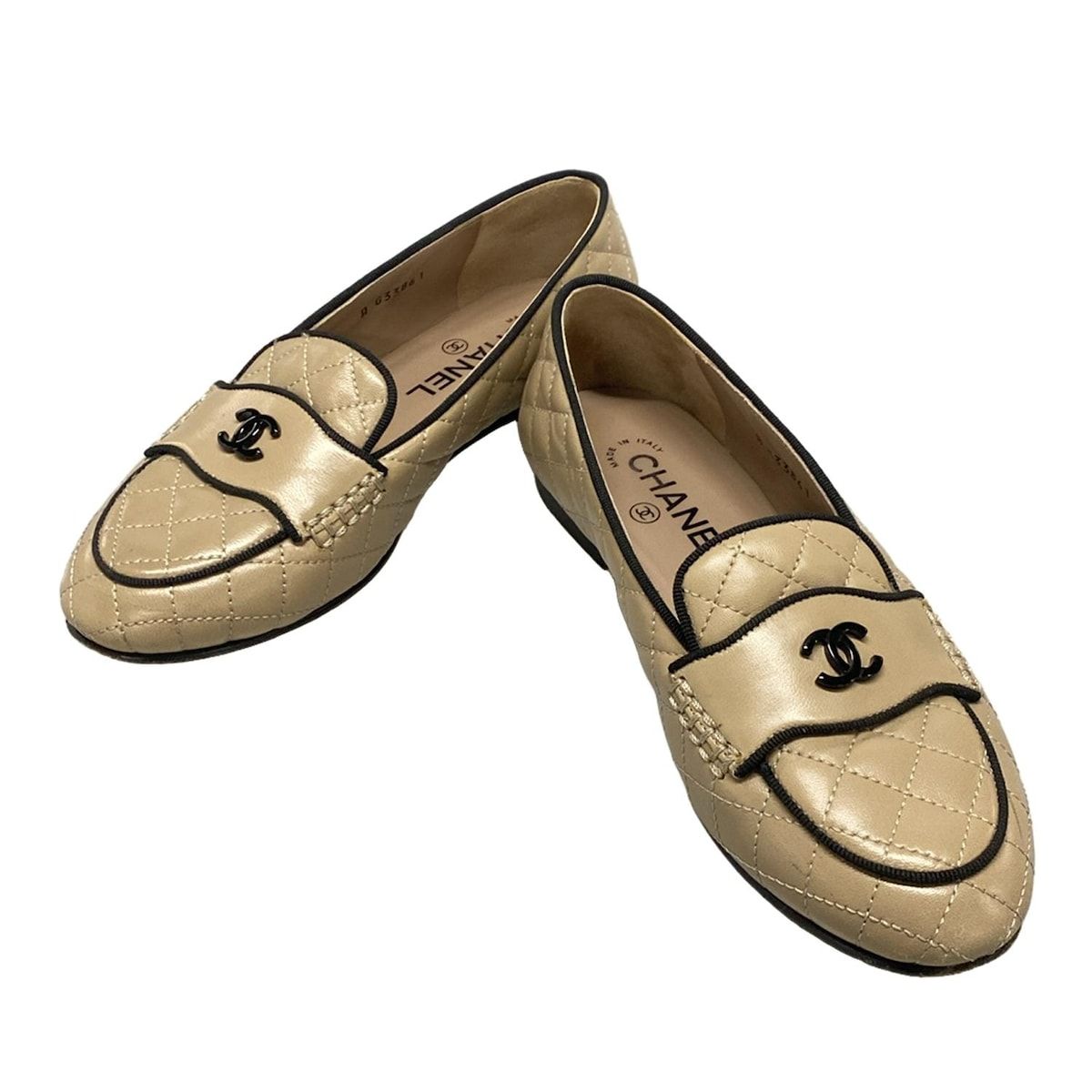 CHANEL(シャネル) ローファー 35 1/2 C レディース マトラッセ G33861