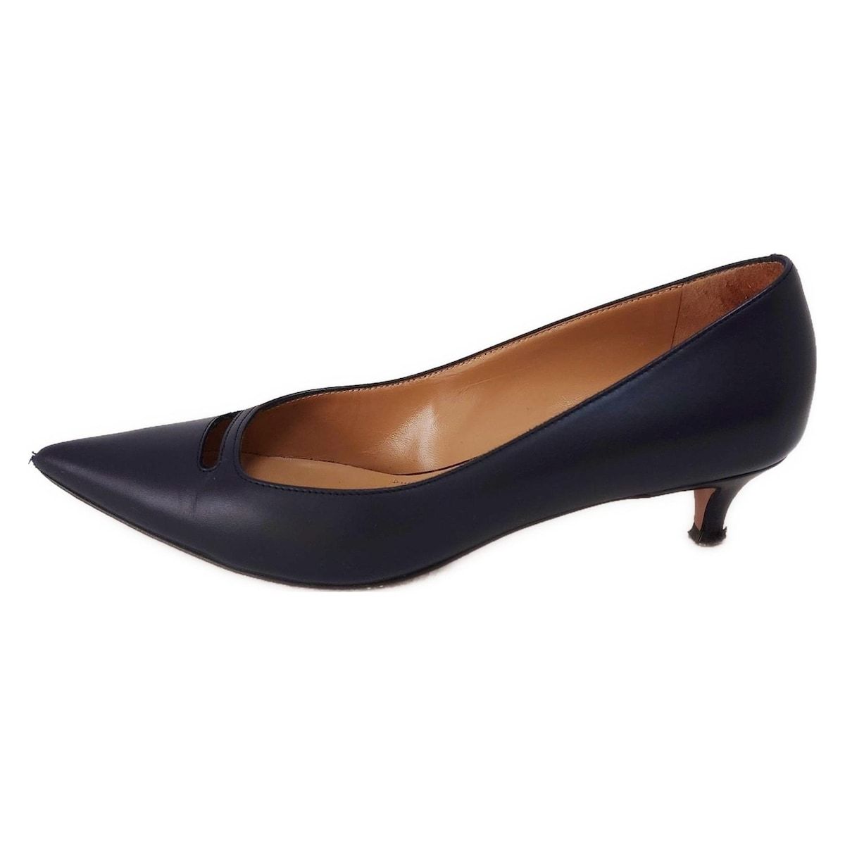 PELLICO ペリーコ パンプス 37 レディース - ダークグレー レザー