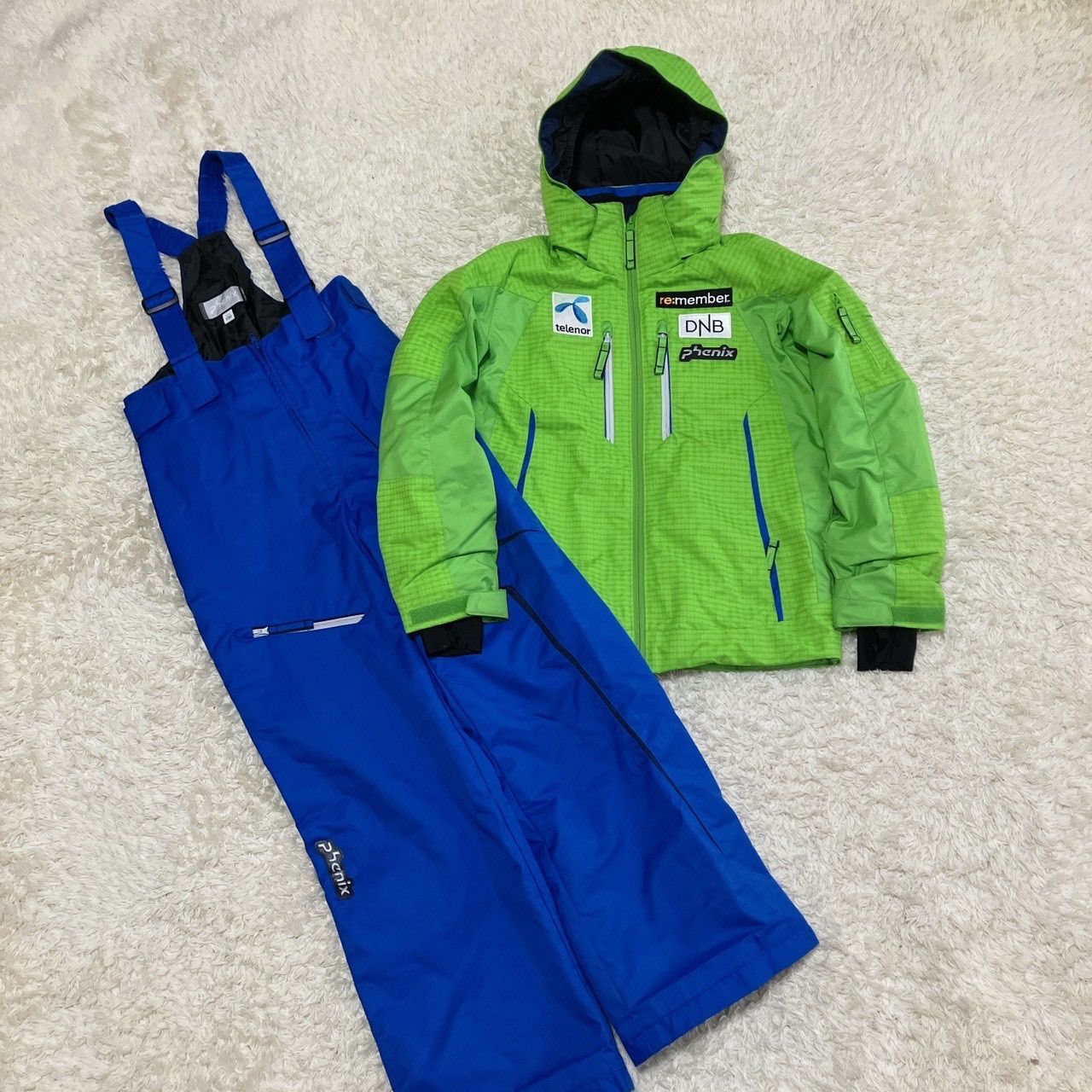 Phenix フェニックス ノルウェーモデル スキー スノボウェア ジャケット 上下セット 150