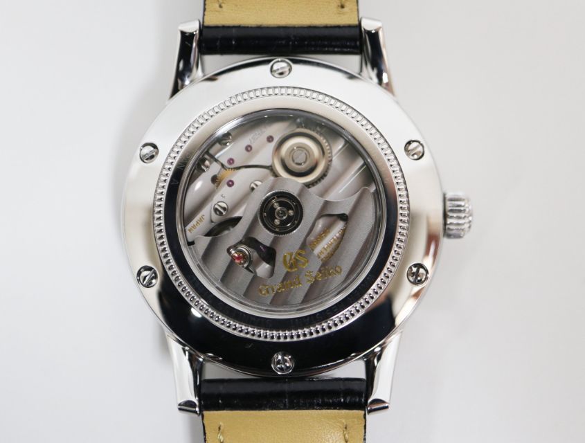  グランドセイコー GrandSeiko メカニカル GMT SBGM 021 アイボリー 9 S 66 00 A 0 ステンレス 革バンド 自動巻き メンズ 時計 レザーベルト 時計