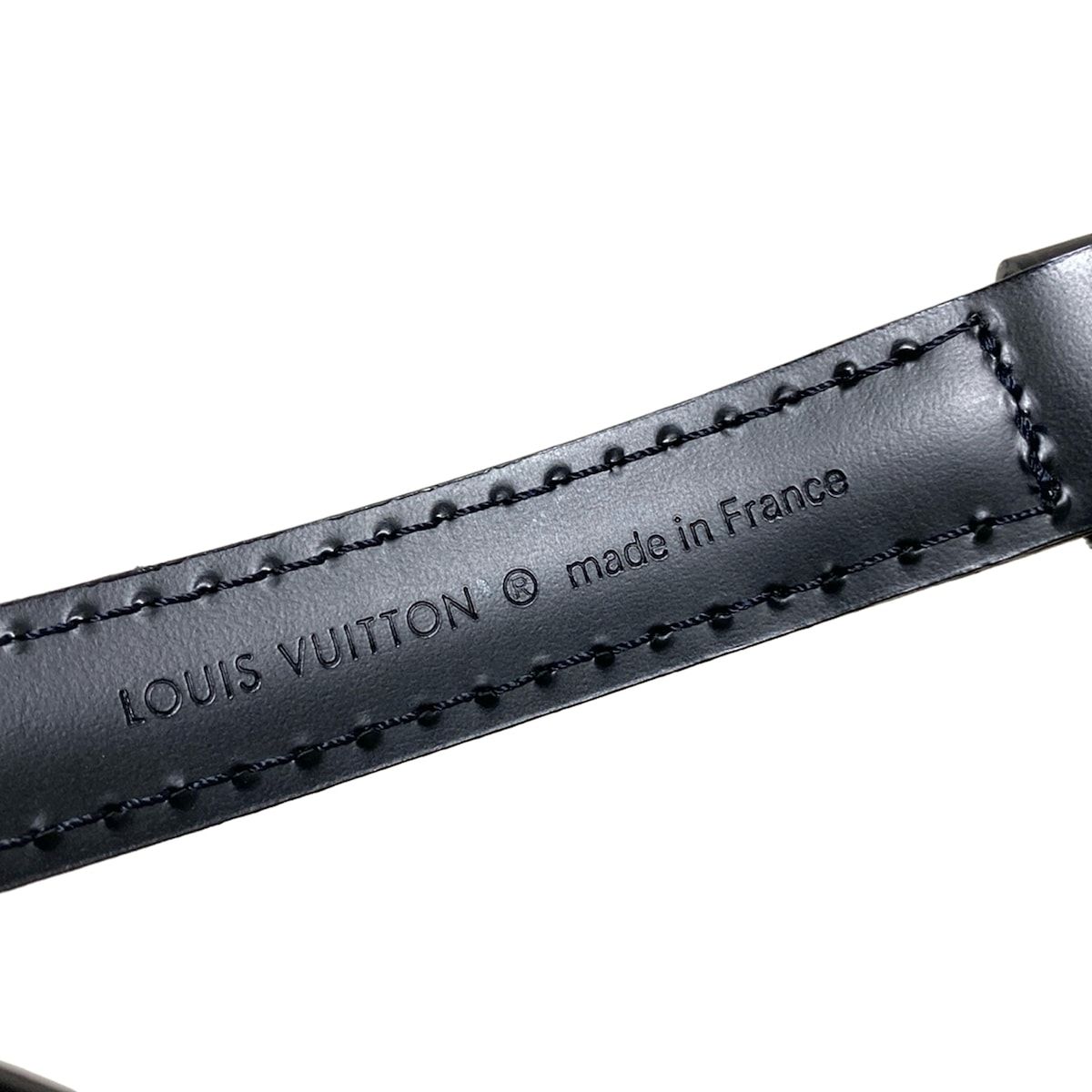 LOUIS VUITTON(ルイヴィトン) ショルダーストラップ美品 - 黒×シルバー