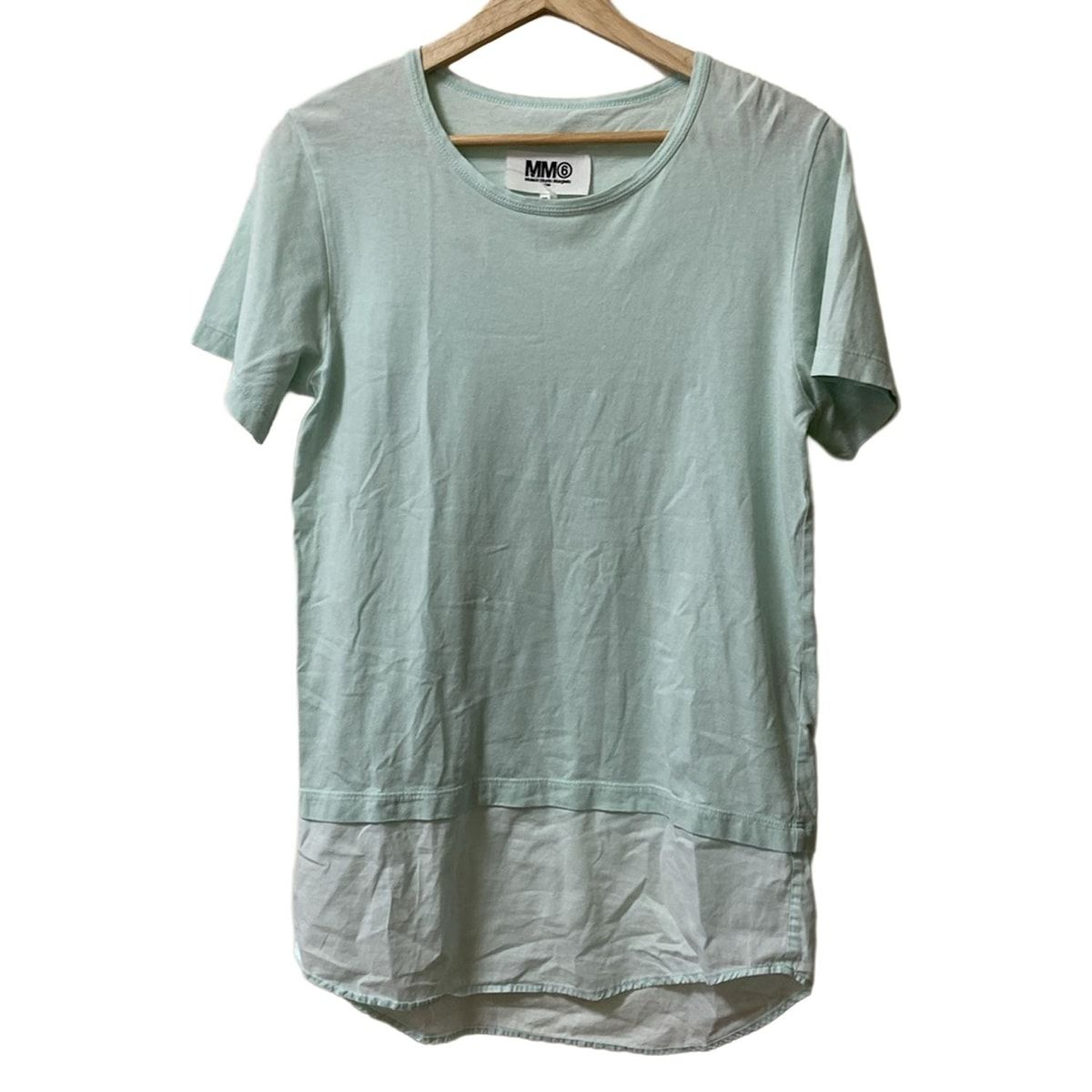 MM6 エムエムシックス チュニック サイズS レディース - ライトブルー 半袖