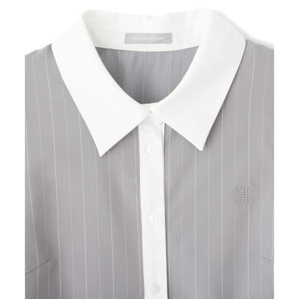 ショートレイヤードシャツワンピース レディース