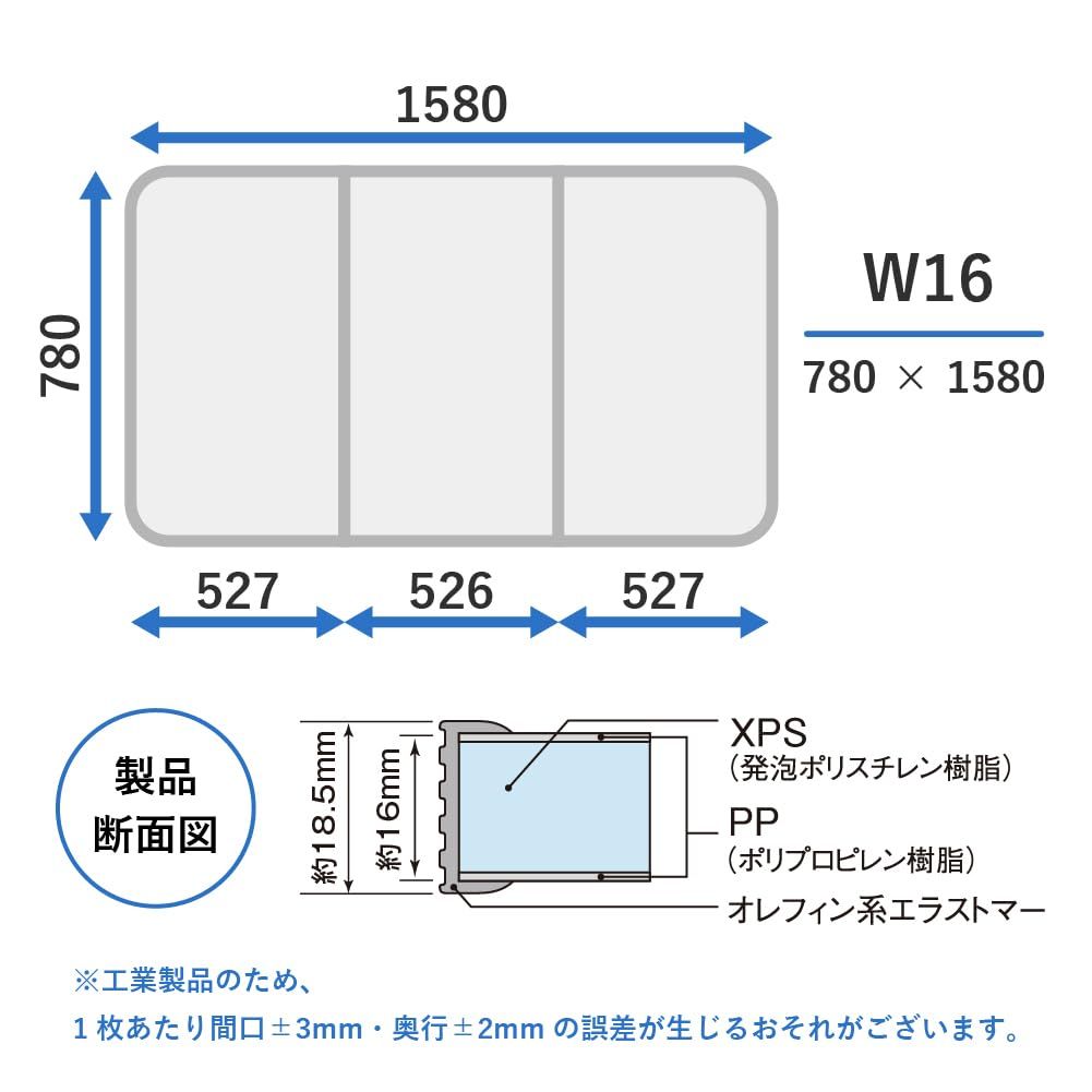  東プレ Topre Corporation .co.jp エッジ防カビ加工 軽量組合せ式風呂ふた A-かるふた 割 W 16 ライトグレー リバーシブル その他 フェイスケア