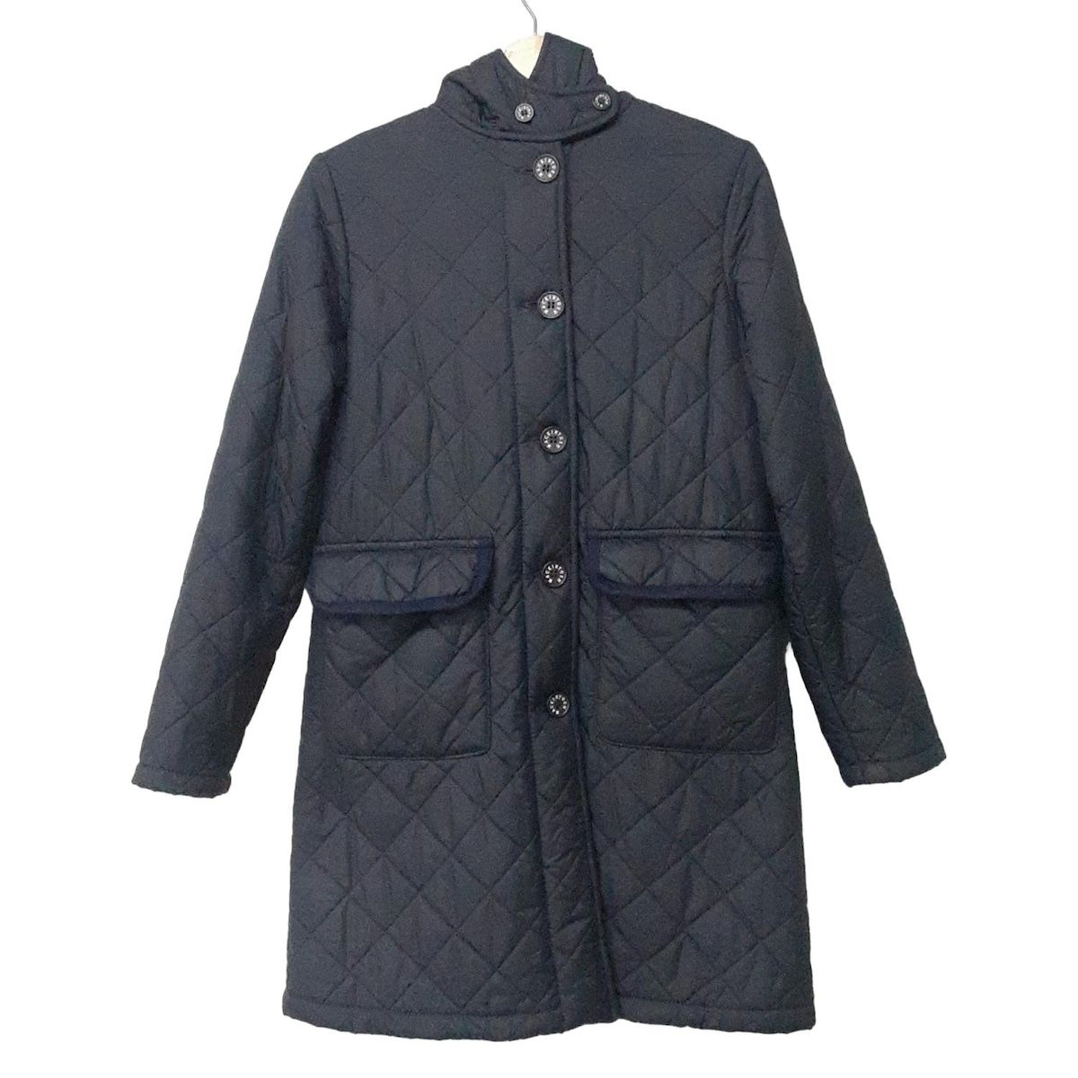 MACKINTOSH マッキントッシュ コート サイズ38 M レディース - ダークネイビー 長袖 キルティング 中綿 秋 冬