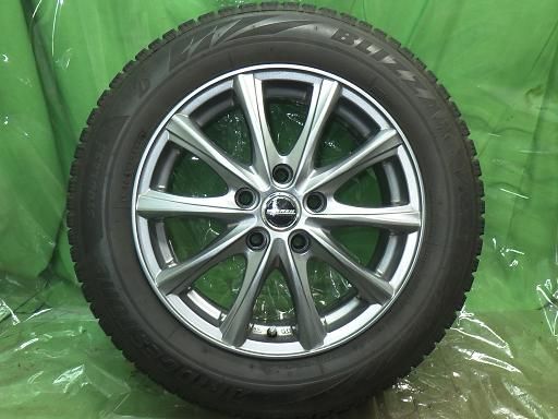 スタッドレス 20年製 WAREN 16インチ ブリヂストン ブリザックVRX 2