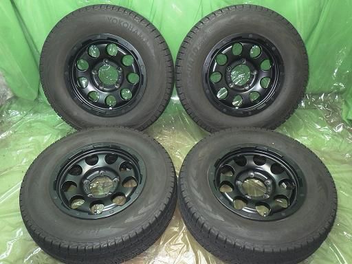 スタッドレス 20年製 社外アルミ 15インチ ヨコハマ アイスガードG 075