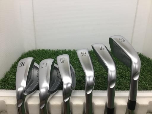 ピン i210 6S レフティ アイアンセット (フレックスS) PING ピン i210 アイアンセット 6S レフティ フレックスS 中古 C