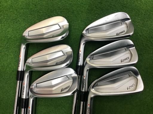 中古】 ピン i210 6S レフティ アイアンセット IR 純正特注