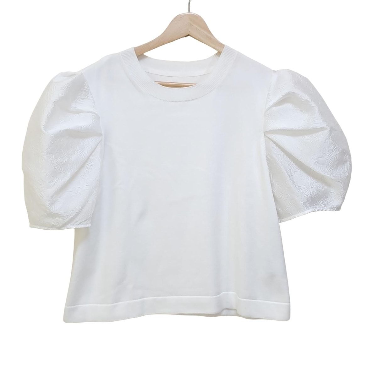 ADEAM アディアム 半袖カットソー サイズXS レディース - 白 クルーネック