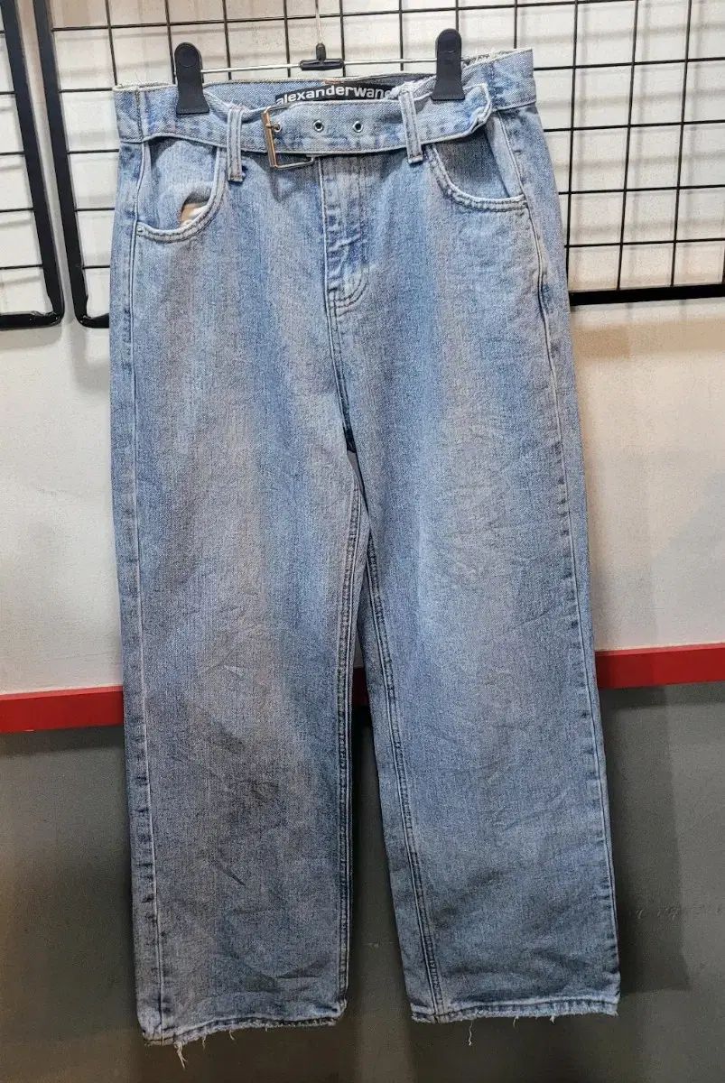 アレキサンダーワン ハイウエスト ワイドフィット デニムパンツ Made in USA