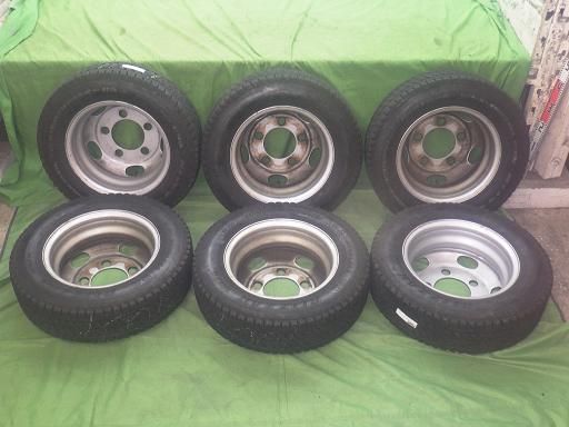 トラック スチールスタッドレス6本 205 70 R 16