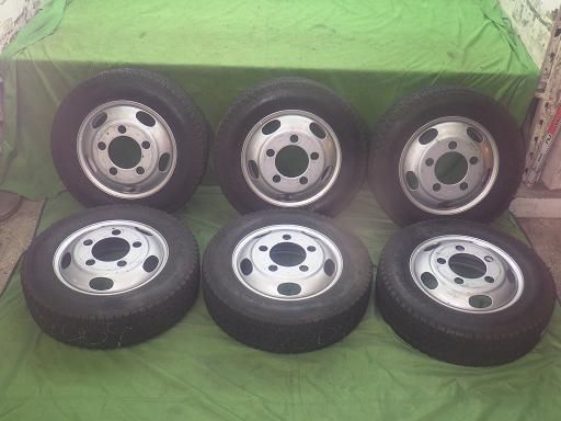 トラック スチールスタッドレス6本 205 70 R 16