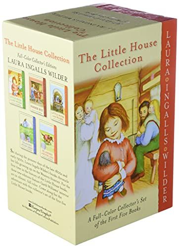 Little House 5-Book Full-Color Box Set Books 1 to 5 Laura I