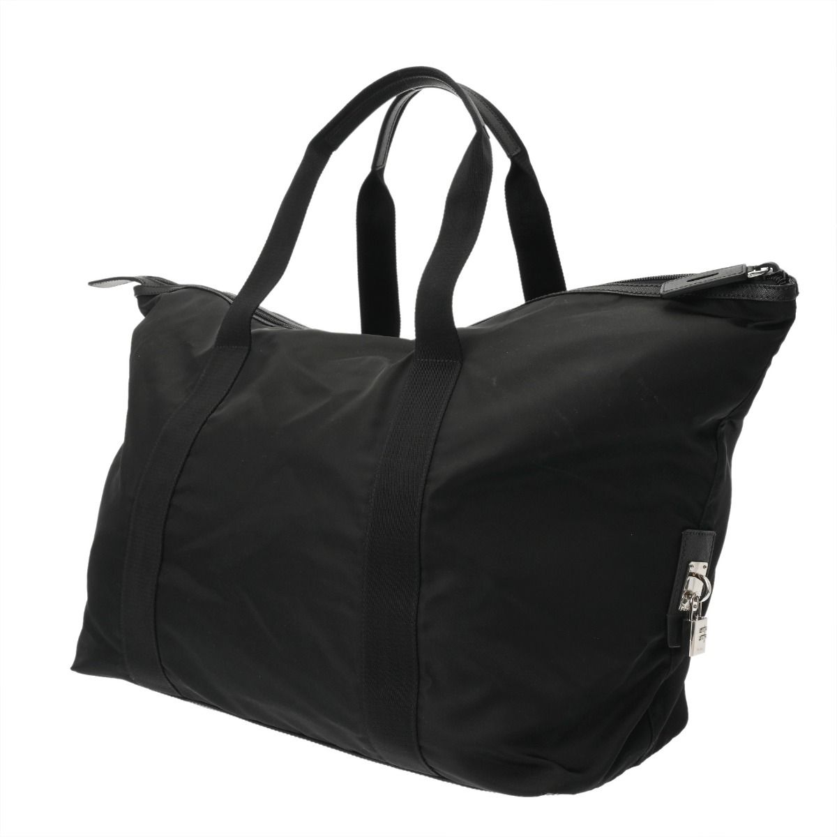 プラダ ボストンバッグ ブラック 2VC796 レディース ナイロン ボストンバッグ