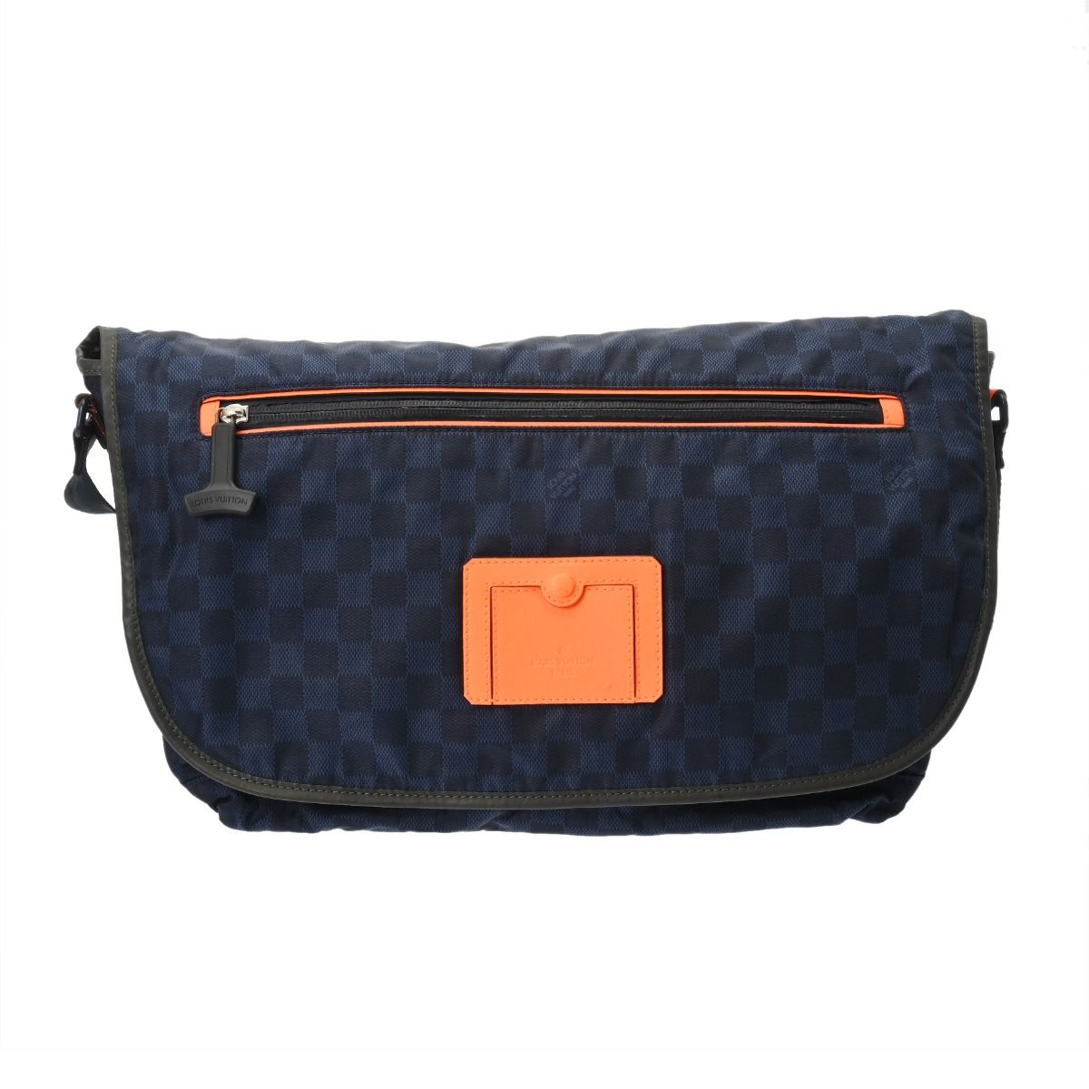 ルイヴィトン ダミエチャレンジ オキシジェン N 41240 メンズ ダミエキャンバス メッセンジャーバッグ