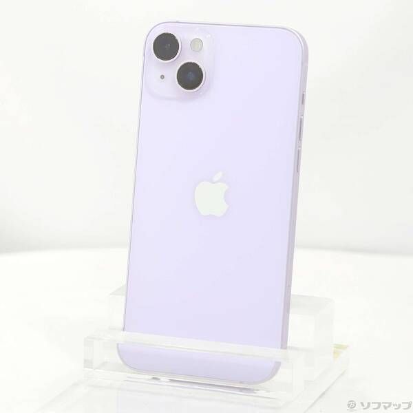 中古品〕 iPhone14 Plus 512GB パープル MQ4U3J／A SIMフリー【295
