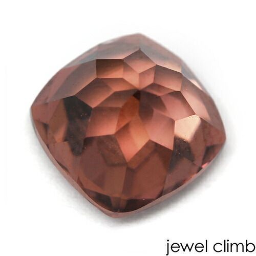 鑑別書付 大人びた色彩を力強く輝かせる非加熱オレンジジルコン