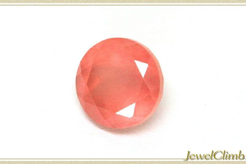 鑑別書付 目を惹くローズ ロイヤルアンデスローズ 宝石 ルース １ ９１ＣＴ