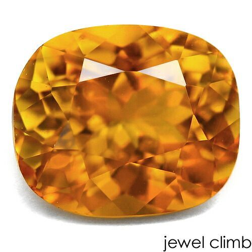 鑑別書付 にお勧めの オレンジオレンジトルマリン 宝石 ルース 1 07CT