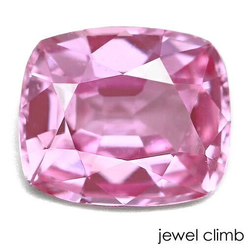 鑑別書付 華やかに輝くキュートな一石 ピンクサファイア 宝石 ルース ０ ６１ＣＴ