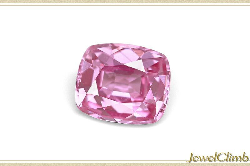 鑑別書付 華やかに輝くキュートな一石 ピンクサファイア 宝石 ルース ０ ６１ＣＴ