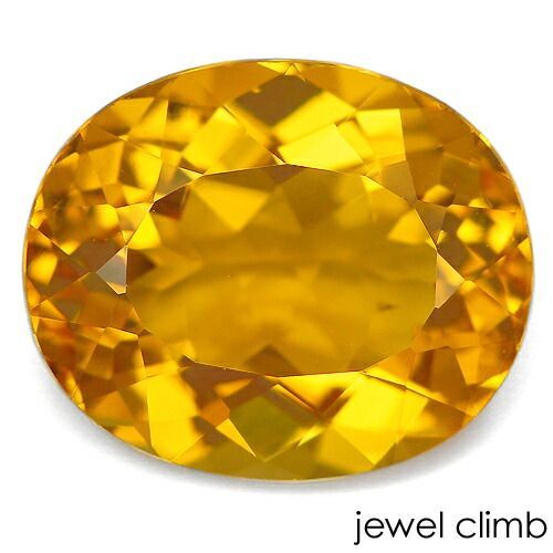 鑑別書付 気品ある輝きを放つ良質結晶ゴールデンベリル 宝石 ルース 3 49CT