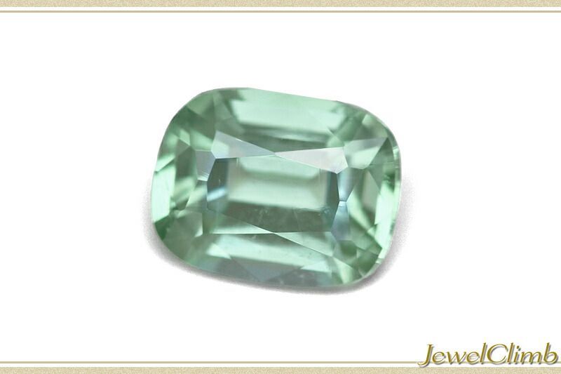 鑑別書付 爽やかなミントグリーンの輝きグリーントルマリン 宝石 ルース １ ０８ＣＴ