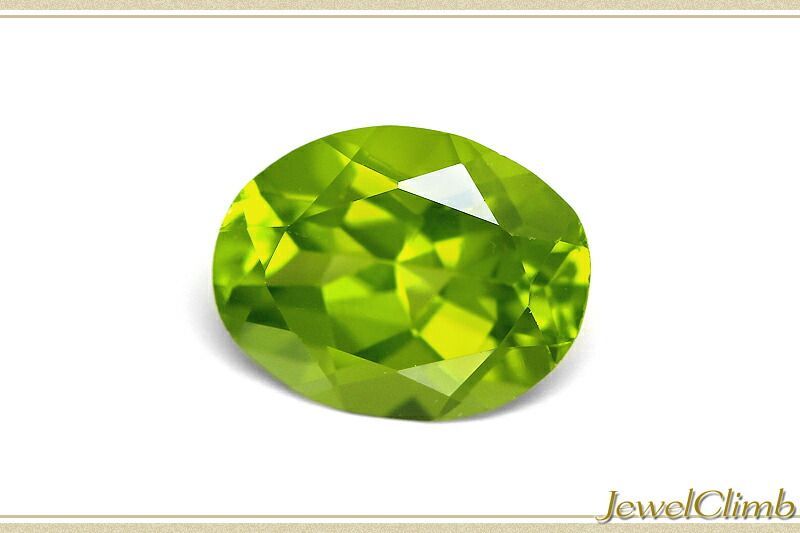 鑑別書付 高い透明度で上品に輝く ペリドット 宝石 ルース １ ８３ＣＴ