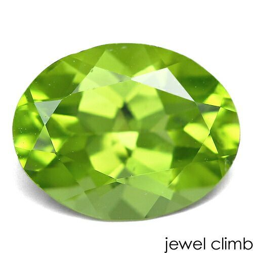 鑑別書付 明るいグリーンを美しく輝かせるペリドット 宝石 ルース ２ ０２ＣＴ