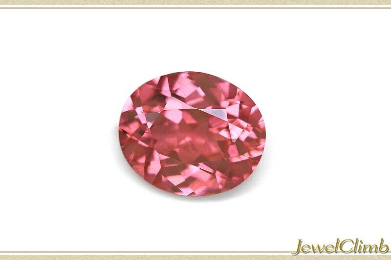 鑑別書付 鮮やかなオレンジピンク ピンクスピネル 宝石 ルース ０ ２６ＣＴ