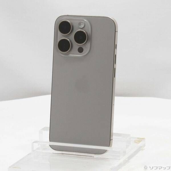 iPhone15 pro 256gb ナチュラルチタニウム simフリー 美品】iPhone 15