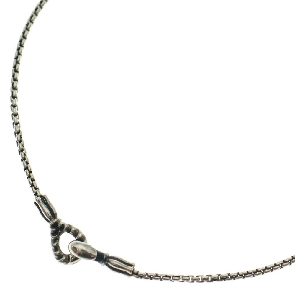 LONE ONES ロンワンズ メイティングフライト フック ボックス チェーン ネックレス シルバー MFNH-0002XS