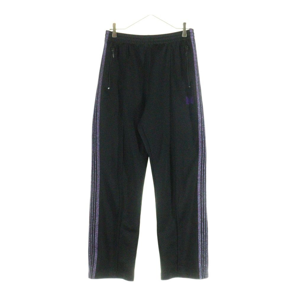 Needles ニードルス 23AW LHP別注 Track Pants ロゴ刺繍 トラックパンツ ブラック NS1626