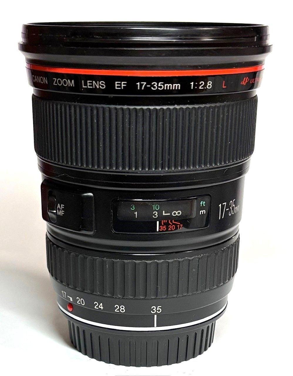 Canon EF17-35mm f2.8 L USM 広角ズームレンズ 外観光学 通信エラー Junk 修理 部品取りに活用推奨 4165