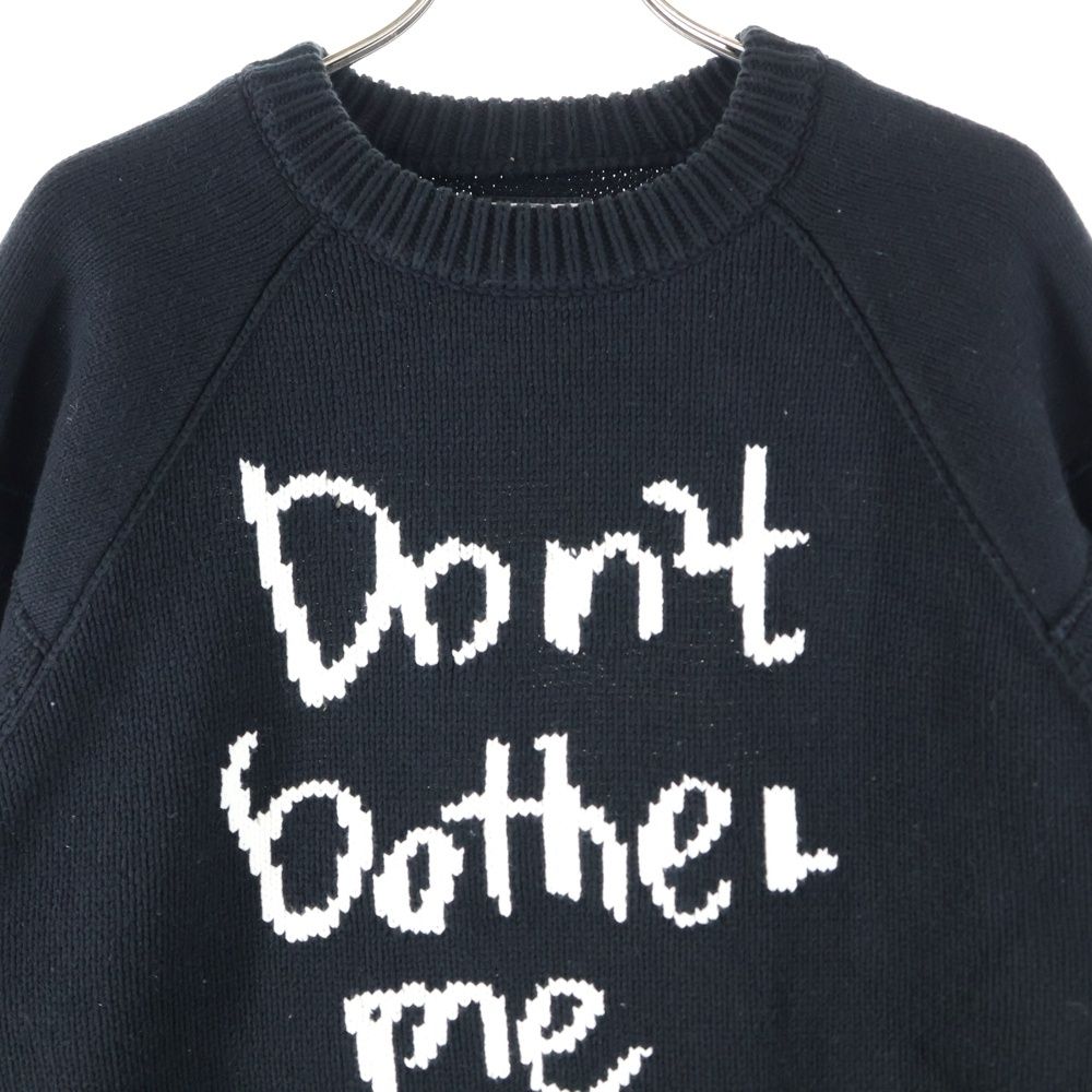 Wasted youth knit sweater M BLACK 【新品】Wasted youth KNIT SWEATER