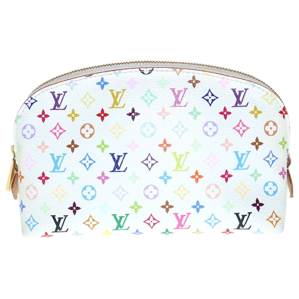 LOUIS VUITTON ルイヴィトン モノグラムマルチ ポシェット コスメティックポーチ ミニバッグ PVCレザー M 47354