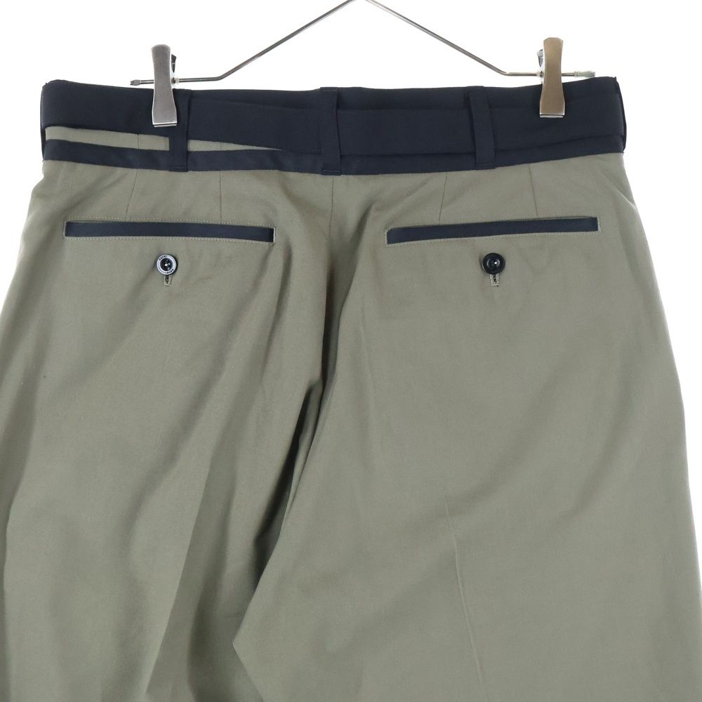 Sacai サカイ 21AW 21-02556M Suiting Pants Sacai (サカイ) 21AW SUITING PANTS スーチング スラックスパンツ