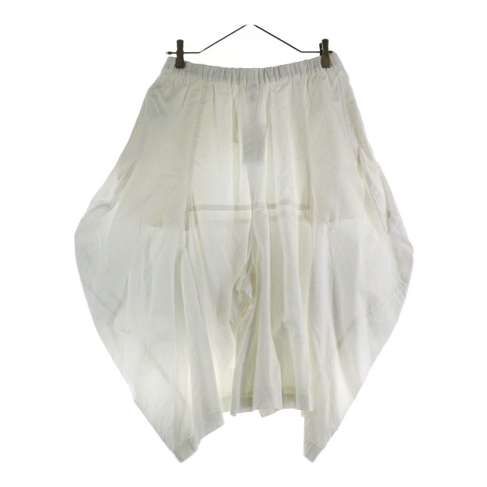 COMME des GARCONS COMME des GARCONS コムデギャルソンコムデギャルソン 17SS 変形 ウエストゴム ワイドハーフパンツ ショーツ ホワイト レディース RS-P015