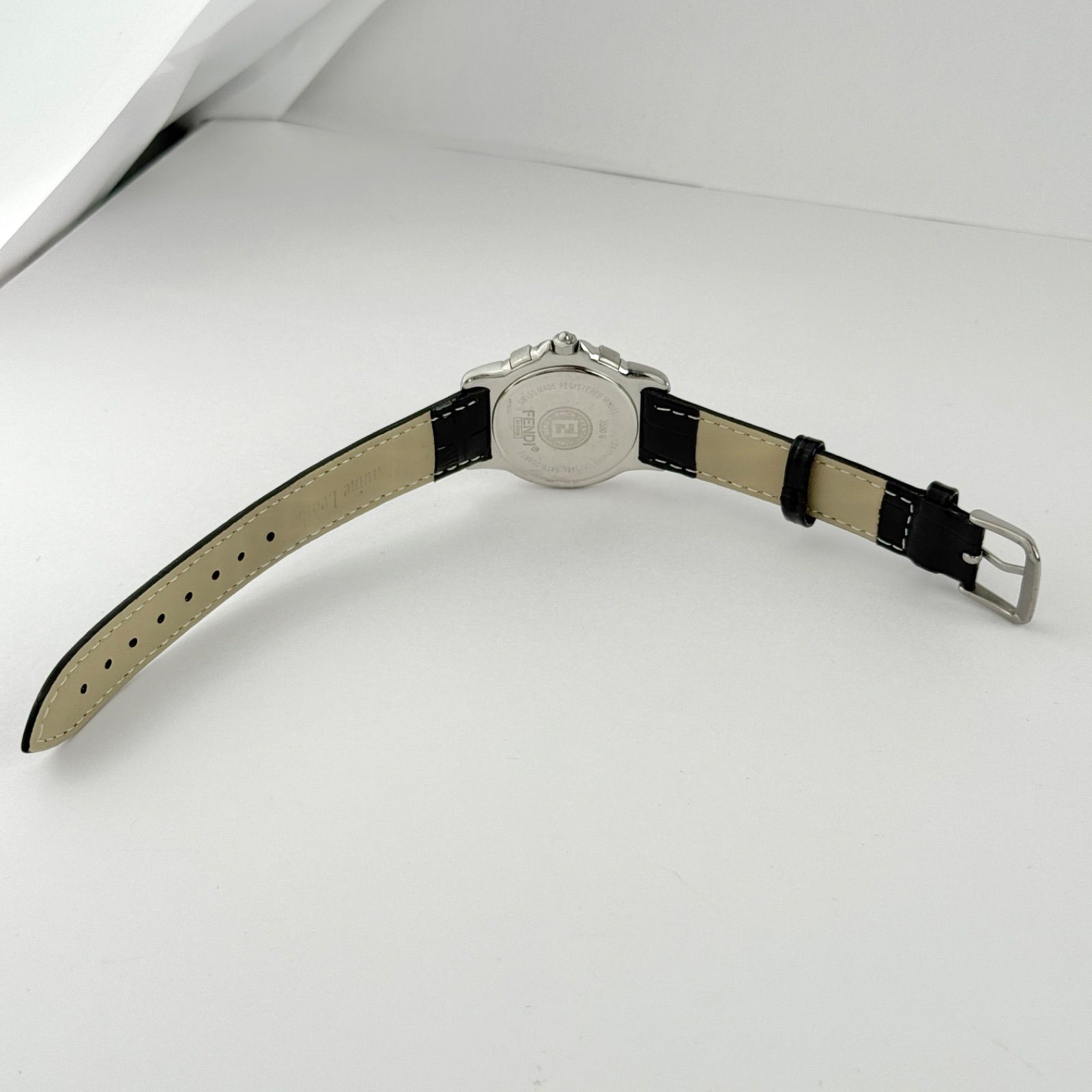 フェンディ 3500G メンズ レディース 男女兼用 新品ベルト 新品電池485  