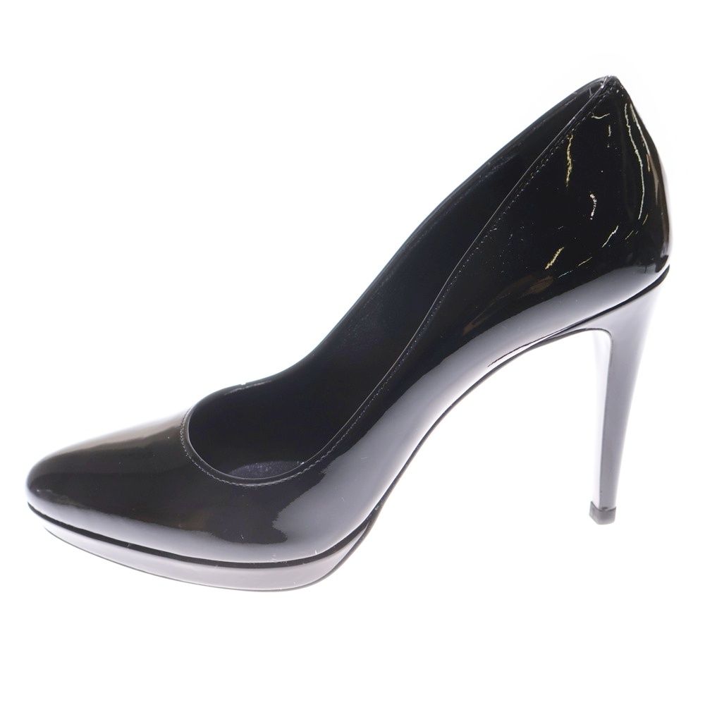 PRADA (プラダ) イタリア製 エナメル ハイヒールパンプス ブラック