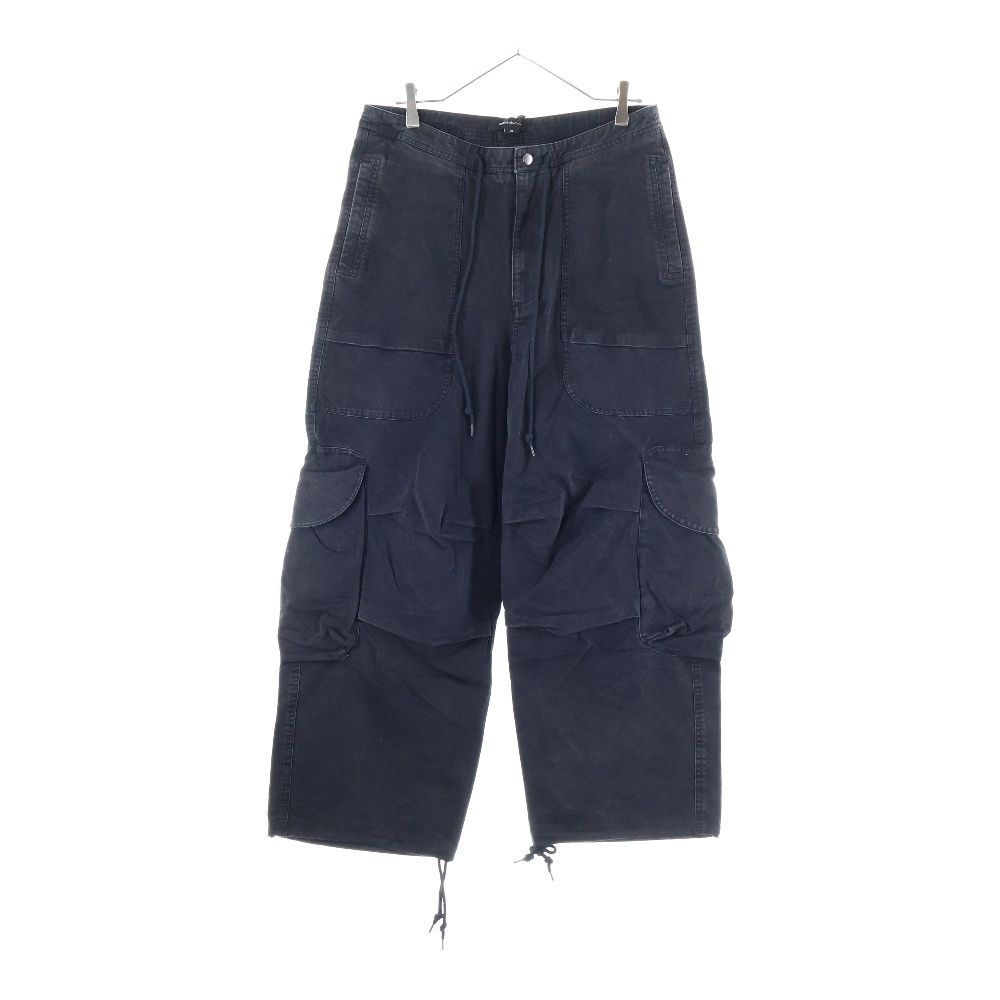 entire studios エンタイア スタジオ FREIGHT CARGO フレイト コットン カーゴパンツ ブラック ES2395