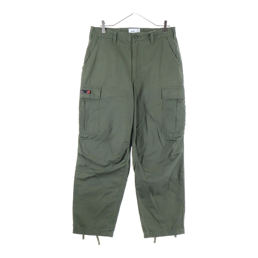 WTAPS ダブルタップス 24AW TROUSERS RIPSTOP リップストップ トラウザーズ カーゴパンツ カーキ 242WVDT-PTM01