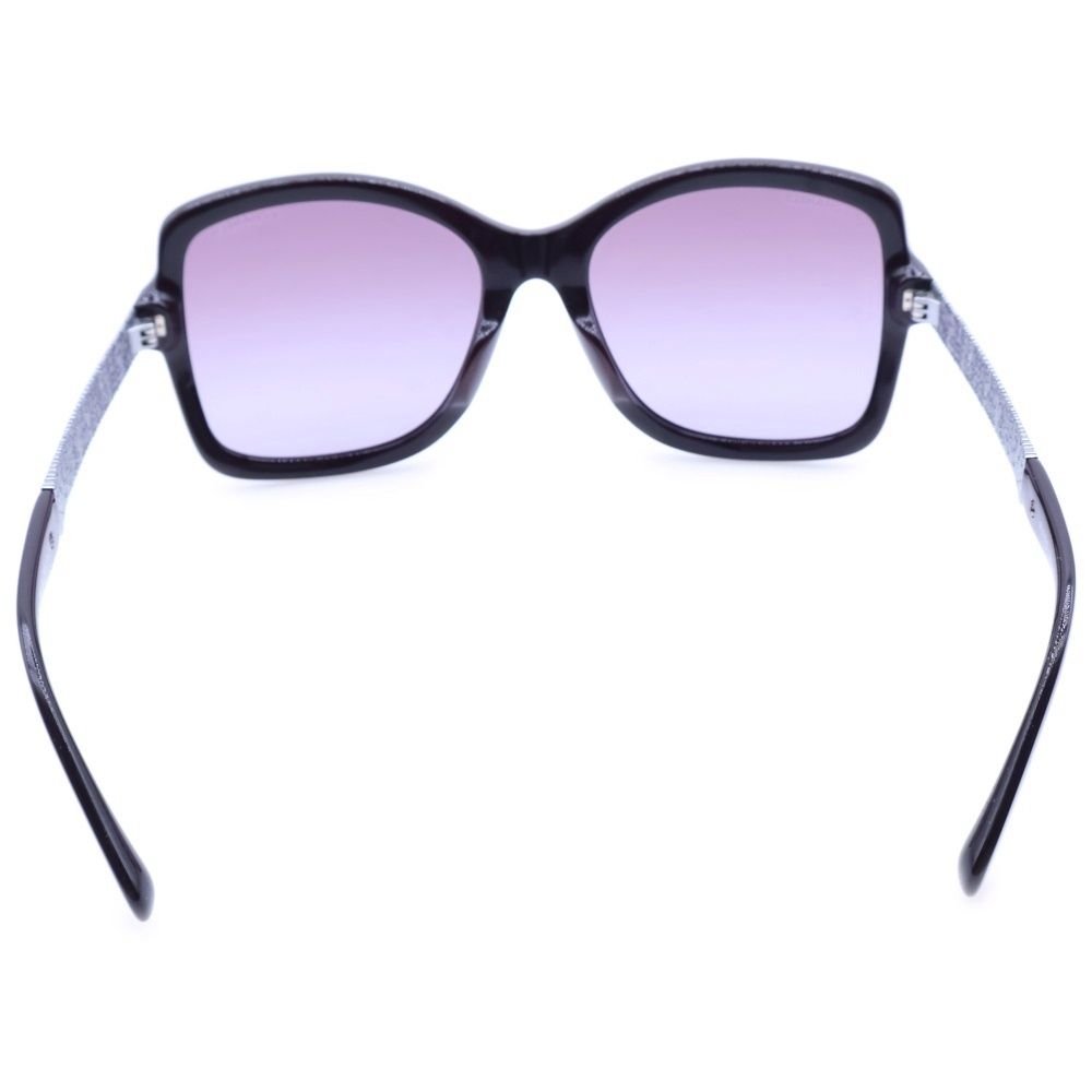 CHANEL シャネル ボーイフレンドツイードサングラス 5383-A バーガンディ ワインレッド