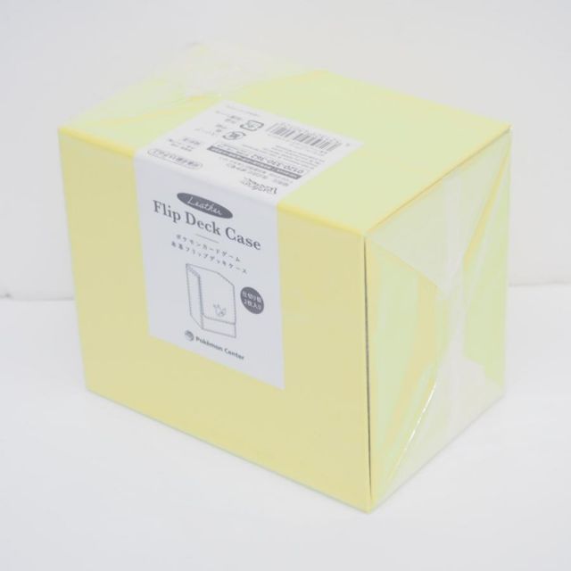 未開封】 ポケモンカードゲーム 本革フリップデッキケース ピカチュウ