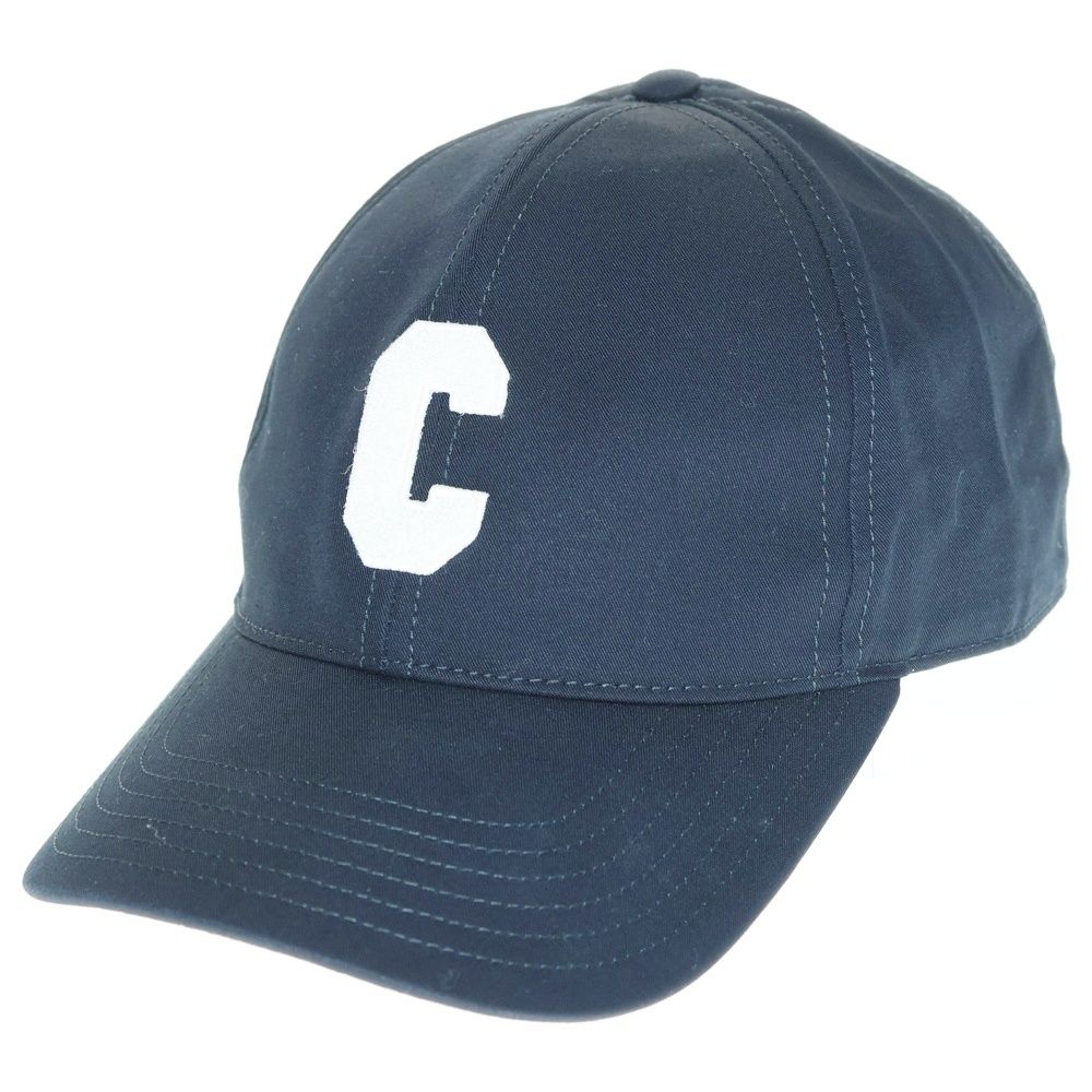 CELINE セリーヌ Initial Baseball Cap イニシャルロゴ ベースボールキャップ 帽子 ブラック 2AUY8969P.38NO